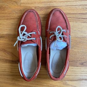 Timberland Orange loafers Size 7